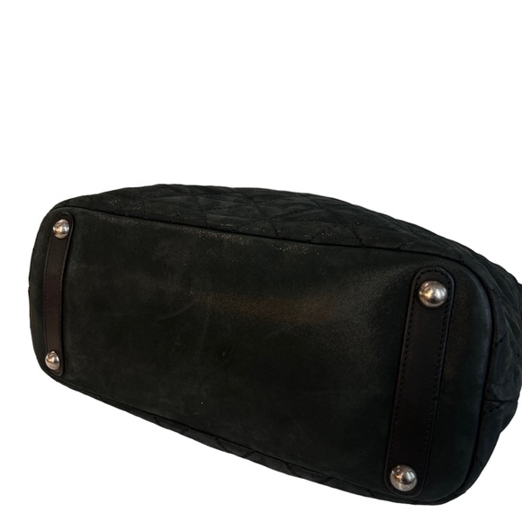 CHANEL Iridescent Calfskin Quilted In The Mix Shopping Tote Black - Picture 6 of 9